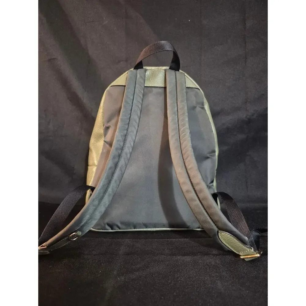 COACH Bag 30550 Backpack Pebbled Leather Medium Women's - Rare Green Authentic